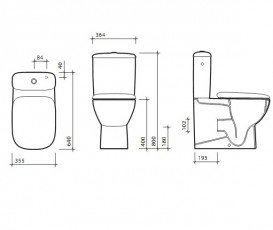Унітаз-компакт Kolo Style Rimfree L29021000