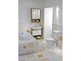 Унітаз-компакт підлоговий Jika Lyra Plus з бачком кераміка білий H8263870002421