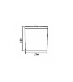 Унітаз-компакт підлоговий Kolo Freja 35,4х64 см з бачком і кришкою Soft-Close Click2Clean L7922100U