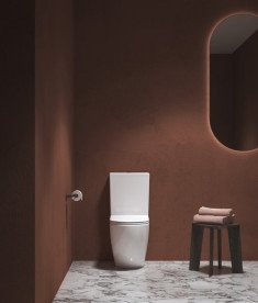 Унитаз-компакт напольный Ravak Optima RimOff 38х60,5 см с сиденьем керамика белый X01870