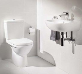 Унитаз напольный Villeroy&Boch коллекция O.Novo 5661T301 + Сиденье Soft-Close