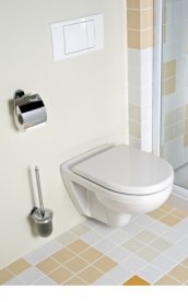 Унитаз консольный Jika Lyra H8233800000001 + сидение SoftClose H8933853000001 + Комплект 3 в 1 Grohe Rapid SL 38772J38