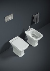 Унітаз для підлоги Artceram Civitas 36х54 см кераміка білий CIV003 01;00