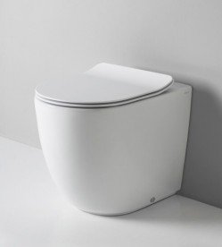 Унітаз підлоговий ArtCeram File 2.0 37х53 см білий глянсовий FLV005 01; 00