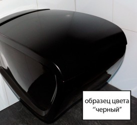 Унитаз напольный Hidra Hi-Line 38х54,5 см санфаянс черный глянцевый HI10 009 nero lucido