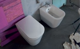 Унітаз підлоговий Kerasan Tribeca з кріпленням WB5N білий матовий 511830