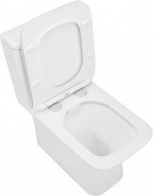 Унитаз напольный компакт с бачком Volle Leon Rimless 61х36.5 см керамика белый 13-11-059