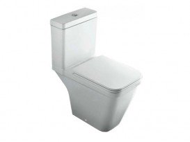 Унітаз підлоговий моноблок Hatria Erika Pro 34х62.5 см білий YXJ201