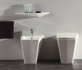 Унітаз підлоговий приставний Olympia колекція Crystal 03KR