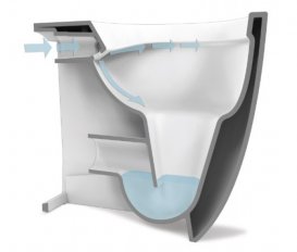 Унитаз напольный приставной Simas коллекция Vignoni VI 01