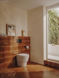 Унитаз напольный Roca Tura Rimless 36х50 см сантехническая керамика белый A347697000