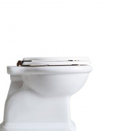 Унітаз підлоговий Simas Lante 38,5х58 см фаянс білий LA01