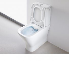 Унитаз напольный компакт Roca Gap + Бачком + Сиденье Slow Closing A34D738000