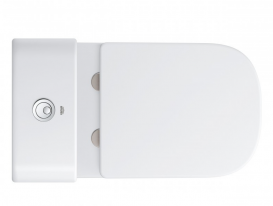 Унитаз напольный приставной Grohe Euro Ceramic с гигиеническим покрытием альпин-белый 3933800H