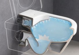 Унитаз подвесной укороченный Villeroy&Boch коллекция Omnia Architectura с сиденьем Soft Close 4687HR01