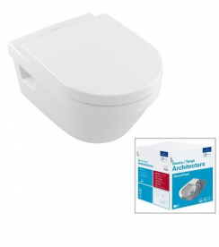 Унітаз підвісний Villeroy & Boch Omnia Architectura Ceramic Plus і сидінням Soft Close 5684HRR1