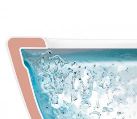 Унитаз подвесной Villeroy&Boch Subway 2.0 5614R001 + Сиденье + Комплект Grohe Rapid SL 38722001