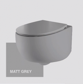 Унітаз підвісний AeT Dot 2.0 S555TOROV6116 + Сидіння Soft-Close & TakeOff C555R116