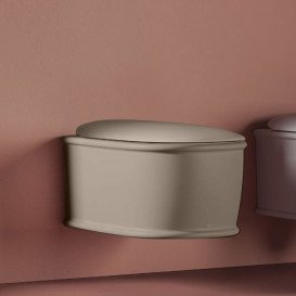 Унітаз підвісний ArtCeram Atelier безободковий 37,5х52,5 см кераміка бежевий ATV001 41;00