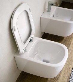 Унітаз підвісний ArtCeram Faster 36,5х53 см білий матовий FSV003 05; 00