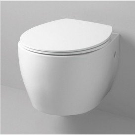 Унитаз подвесной ArtCeram Step 36х51 см санфарфор белый глянцевый STV001 01;00