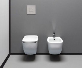 Унітаз підвісний Axa White Jam безободковий 34х52 см кераміка білий глянцевий 3312701