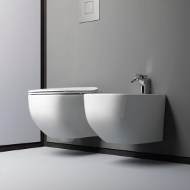 Унітаз підвісний Axa White Jam безободковий 34х52 см кераміка білий глянцевий 3312701