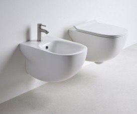 Унітаз підвісний Axa Wild безободковий 34х52 см кераміка білий глянцевий 3006001