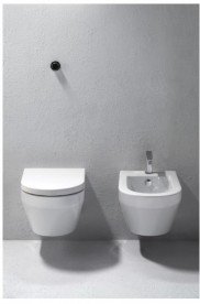 Унитаз подвесной безободковый GSI Kube 8915 11