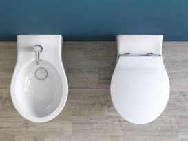 Унитаз подвесной безободковый Hatria LE FIABE 365x555 Y1CD01