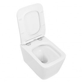 Унитаз подвесной безободковый Volle Libra Rimless со сиденьем Slim slow-closing 13-41-160