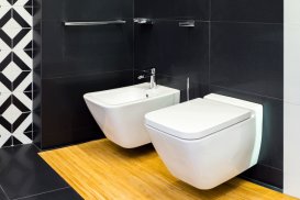 Унитаз подвесной безободковый Villeroy&Boch Finion с покрытием Ceramic Plus 4664R0R1 + сиденье 9M88S1R1