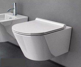Унітаз підвесної Catalano New Zero NewFlush кераміка глянцевий білий 1VSZ46R00
