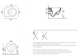 Унитаз подвесной Catalano Sfera безободковый 35х50 см керамика белый 1VSS50R00 + Сиденье slow closing 5SCSTP000