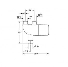 Унітаз підвісний Grohe BauCeramic з сидінням з функцією біде і термостатом альпін-білий 39652SH0