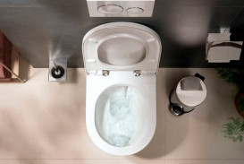 Унітаз підвісний Hansgrohe EluPura Original S безободковий 36х54 см кераміка SmartClean білий 61178450