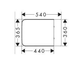 Унитаз подвесной Hansgrohe EluPura Original Q AquaChannel Flush 36х54 см с крышкой керамика белый 60289450