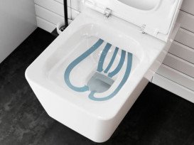 Унитаз подвесной Hansgrohe EluPura Q AquaFall Flush безободковый 36х54 см керамика белый 60194450