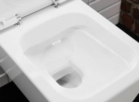 Унітаз підвісний Hansgrohe EluPura Q AquaFall Flush 36х54 см кераміка SmartClean білий 61116450