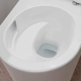 Унитаз подвесной Hansgrohe EluPura S AquaHelix Flush 36х54 см керамика SmartClean белый 61114450