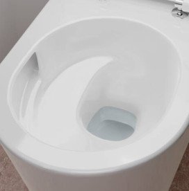 Унітаз підвісний Hansgrohe EluPura S AquaHelix Flush 36х54 см білий кераміка 60343450