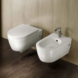 Унітаз підвісний Hatria Fusion 54х35,5 см кераміка білий 01Y1CC01