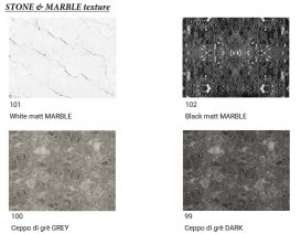 Унитаз подвесной Hidra Faster Kiub Rimless 36,5х54 см санфаянс серый мрамор KIWR20 100 ceppo di gre