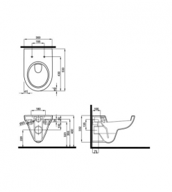 Унитаз подвесной Kolo Nova Pro Rimfree с сидением и инсталляцией Geberit Duofix Delta M33120000 + M30112000 + 458.126.00.1