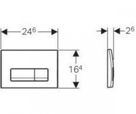 Унитаз подвесной Kolo Nova Pro Rimfree с сидением инсталляцией Geberit Duofix Delta и клавишей смыва Delta 51 M33120000 + M30112000 + 458.126.00.1 +115.105.11.1