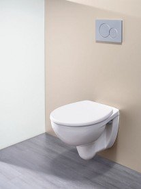 Унитаз подвесной Kolo Rekord безободковый 35,5х52 см с крышкой Soft-Close Click2Clean K99033000