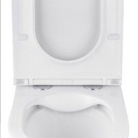 Унітаз підвісний Kroner Armada KA513636WHIR 36х51 см із кришкою Soft-Close фаянс білий CV029610