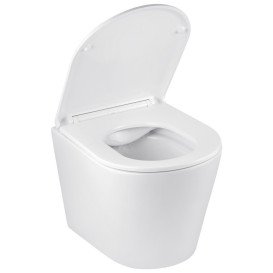 Унітаз підвісний Kroner Armada KA513636WHIR 36х51 см із кришкою Soft-Close фаянс білий CV029610