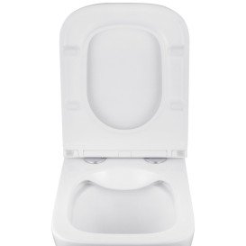 Унитаз подвесной Kroner Eifel KE493436WHIR 34х48,5 см с крышкой Soft-Close фаянс белый CV029610