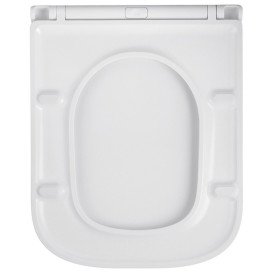 Унитаз подвесной Kroner Eifel KE493436WHIR 34х48,5 см с крышкой Soft-Close фаянс белый CV029610